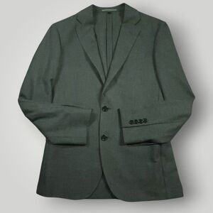 J Crew Blazer Sport Coat Mens 34S Ludlow Moon Worsted Wool Blend Deconstructed